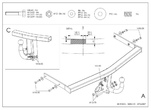 Фаркоп оцинкованный Galia для SEAT Ibiza (2002-2008)