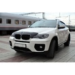 Дефлектор капота SIM короткий для BMW X5 (2006-2013) 