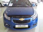 Дефлектор капота SIM для Chevrolet Cruze седан (2009-2020)