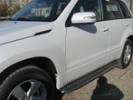 Защита порогов d42 с листом Suzuki Grand Vitara (2008-2012)