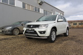 Защита переднего бампера d57 Suzuki Grand Vitara (2012-2020)