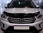 Дефлектор капота SIM для Hyundai Creta (2016-2021) 