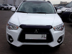 Дефлектор капота SIM короткий для Mitsubishi ASX (2010-2012)