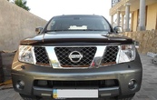 Дефлектор капота SIM для Nissan Pathfinder (2010-2014) 