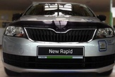 Дефлектор капота SIM для Skoda Rapid (2014-2020) 