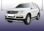 Защита переднего бампера d76 SsangYong Rexton (2013-2015)