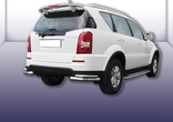 Уголки d76+d42 двойные SsangYong Rexton (2013-2015)