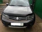 Дефлектор капота SIM для Suzuki Grand Vitara (2005-2016) 