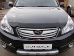 Дефлектор капота SIM для Subaru Outback (2009-2014) 