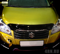 Дефлектор капота SIM для Suzuki SX4 (2013-2016) 