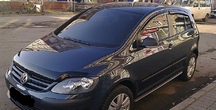 Дефлектор капота SIM для Volkswagen Golf Plus (2005-2009) 