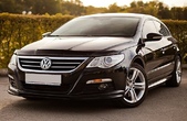 Дефлектор капота SIM для Volkswagen Passat (2008-2011) 