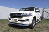 Защита переднего бампера d76 Toyota Land Cruiser 22000 (2015-2021)