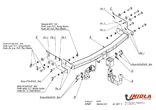 Фаркоп Imiola c быстросъемным шаром для Mazda CX-9 (2007-2012)