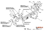 Фаркоп Imiola для Mitsubishi ASX (2010-2020)