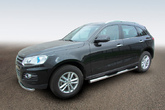 Защита порогов d76 с проступями Zotye T600 (2015-2020)