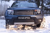 Зимняя защита радиатора (без «дхо» с обвесом) Renault Duster (2011-2015)