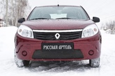 Зимняя защита радиатора Renault Sandero (2009-2013)