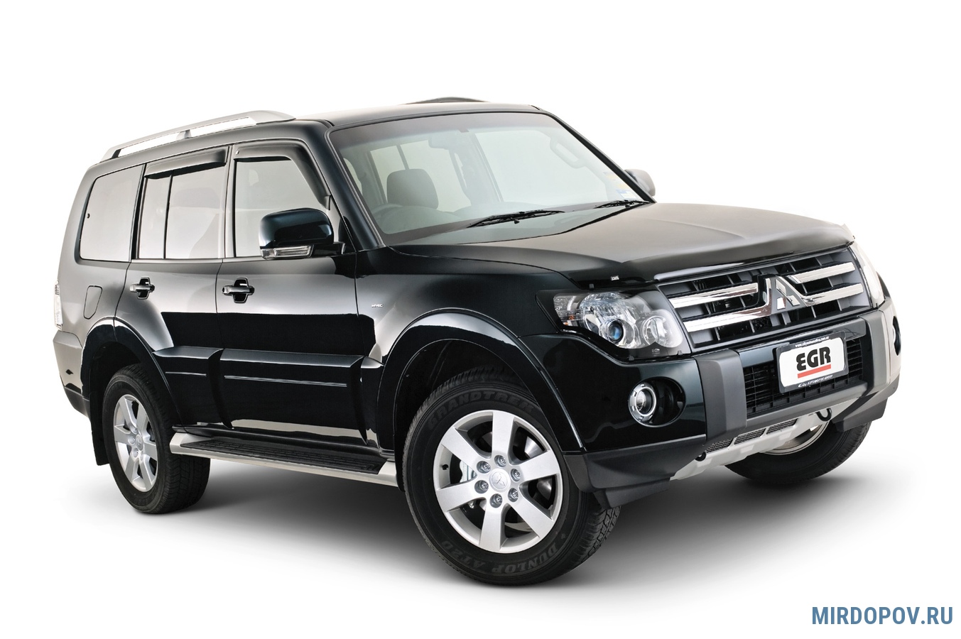 Дефлектор капота EGR HG Mitsubishi Pajero (2007-2024) № 026131 - купить по  лучшей цене на mirdopov.ru