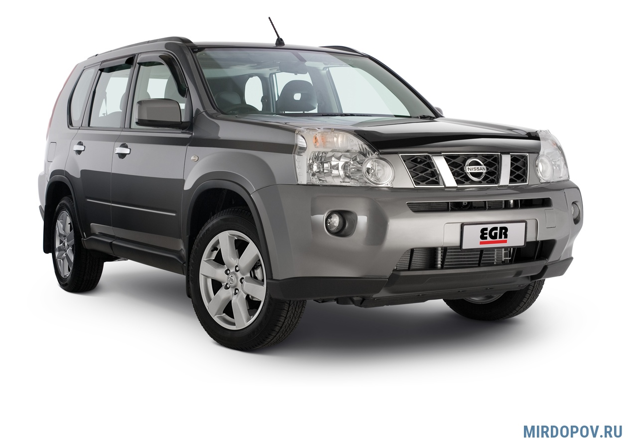 Дефлектор капота EGR Nissan X-trail (2007-2014) № 027191 - купить по лучшей  цене на mirdopov.ru