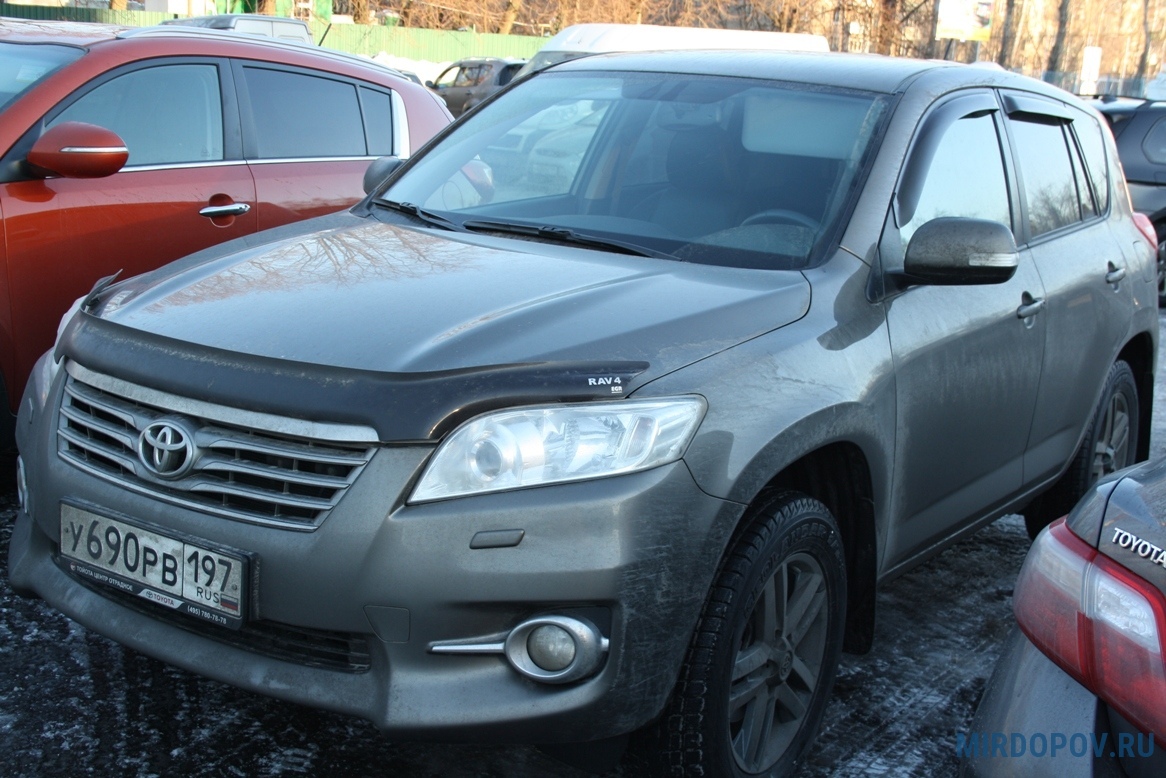 Дефлектор капота EGR Toyota RAV 4 (2010-2012) короткая база № 039321L -  купить по лучшей цене на mirdopov.ru