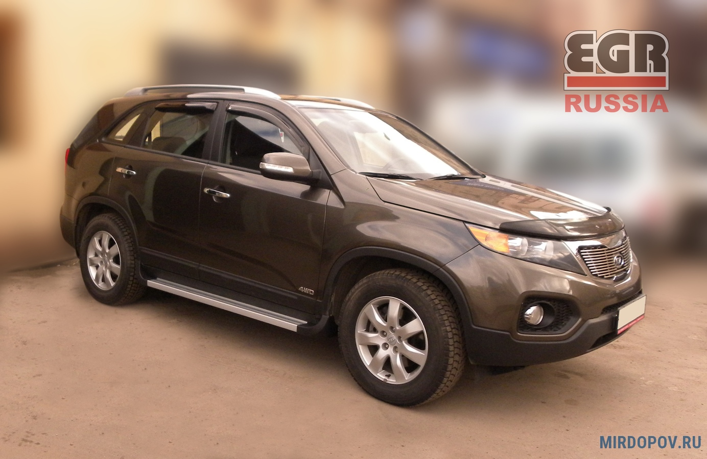 Дефлекторы боковых окон EGR Kia Sorento (2009-2020) № 92441008B - купить по  лучшей цене на mirdopov.ru