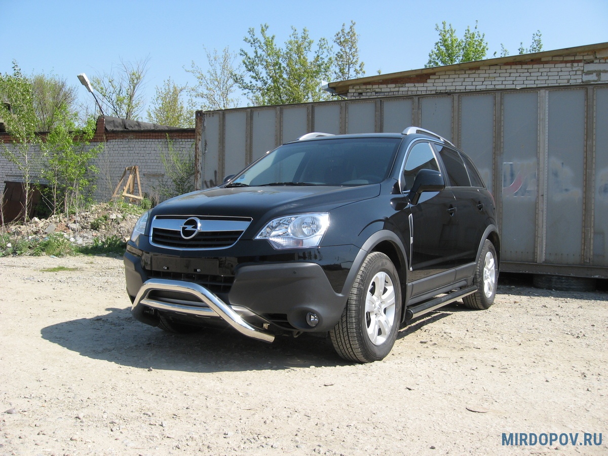 Кенгурятник d76 низкий Opel Antara (2006-2020) № OPAN001 - купить по лучшей  цене на mirdopov.ru