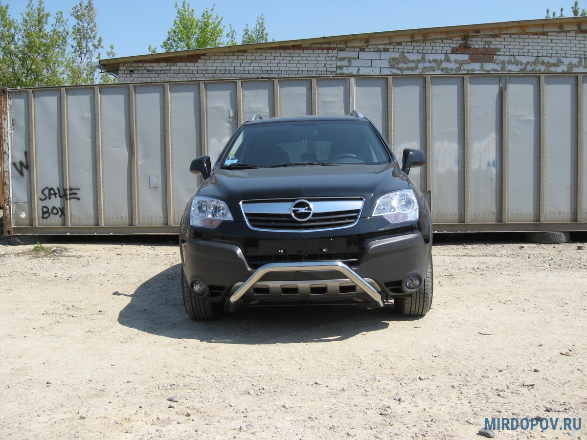 Кенгурятник d57 низкий мини Opel Antara (2006-2020) № OPAN004 - купить по  лучшей цене на mirdopov.ru