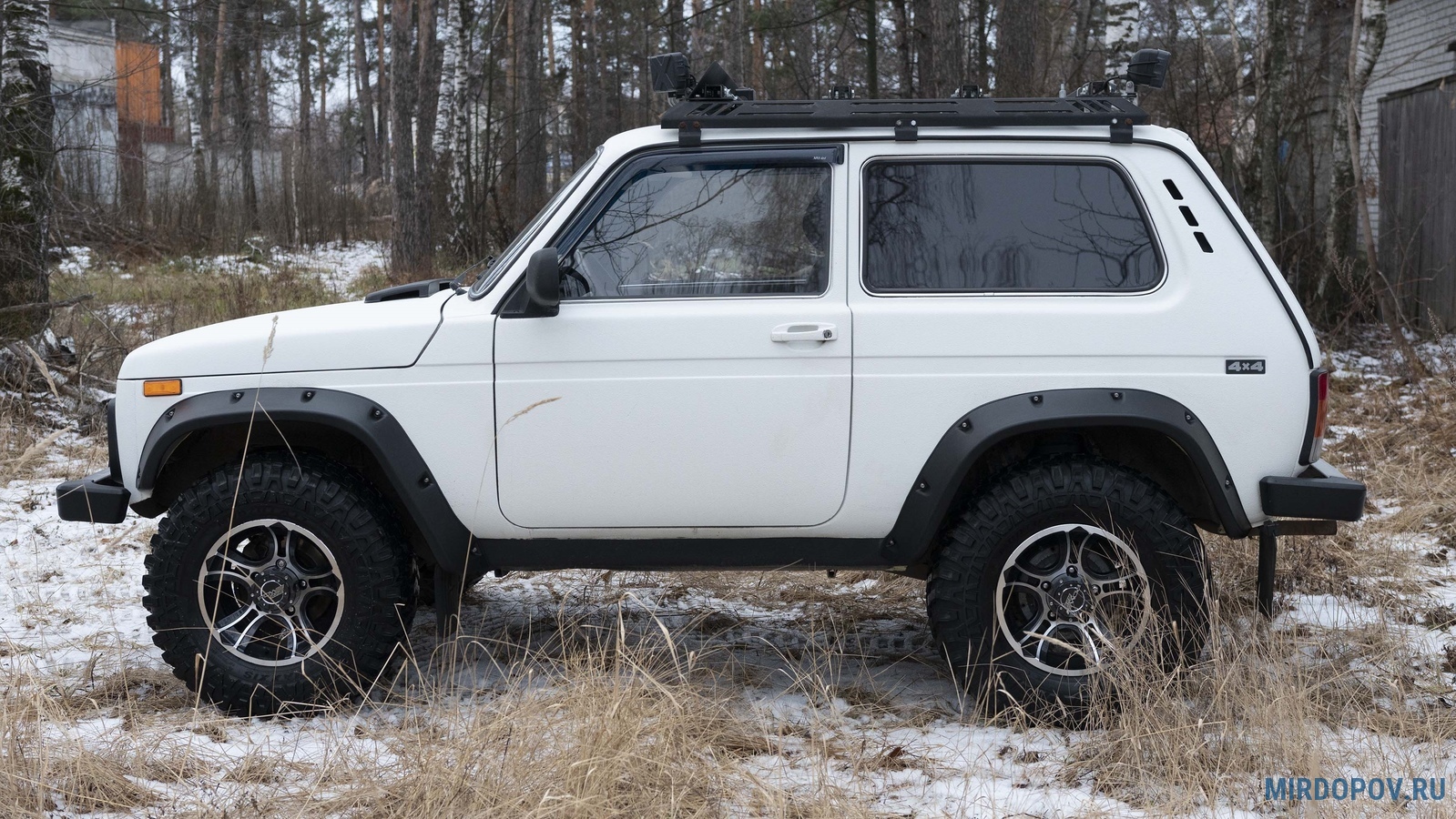 Расширители колесных арок под резанные арки вынос 70 мм Lada Нива 2121  (1977-2020) № RL-063502 - купить по лучшей цене на mirdopov.ru