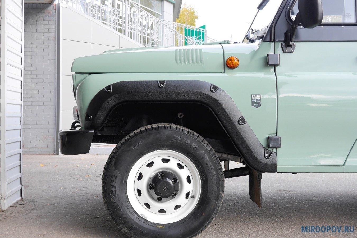 Расширители колесных арок Uaz 469 (1972-2011) № RUH-003402 - купить по  лучшей цене на mirdopov.ru