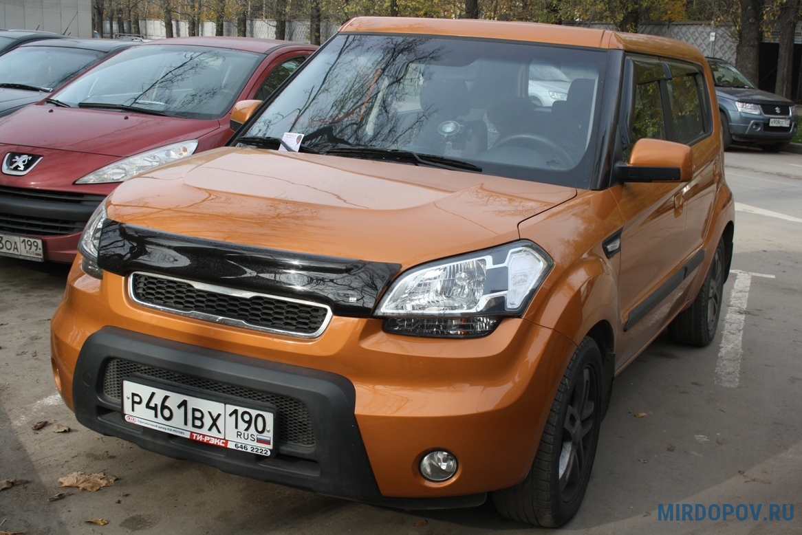 Дефлектор капота EGR Kia Soul (2009-2011) № SG-9319DS - купить по лучшей  цене на mirdopov.ru