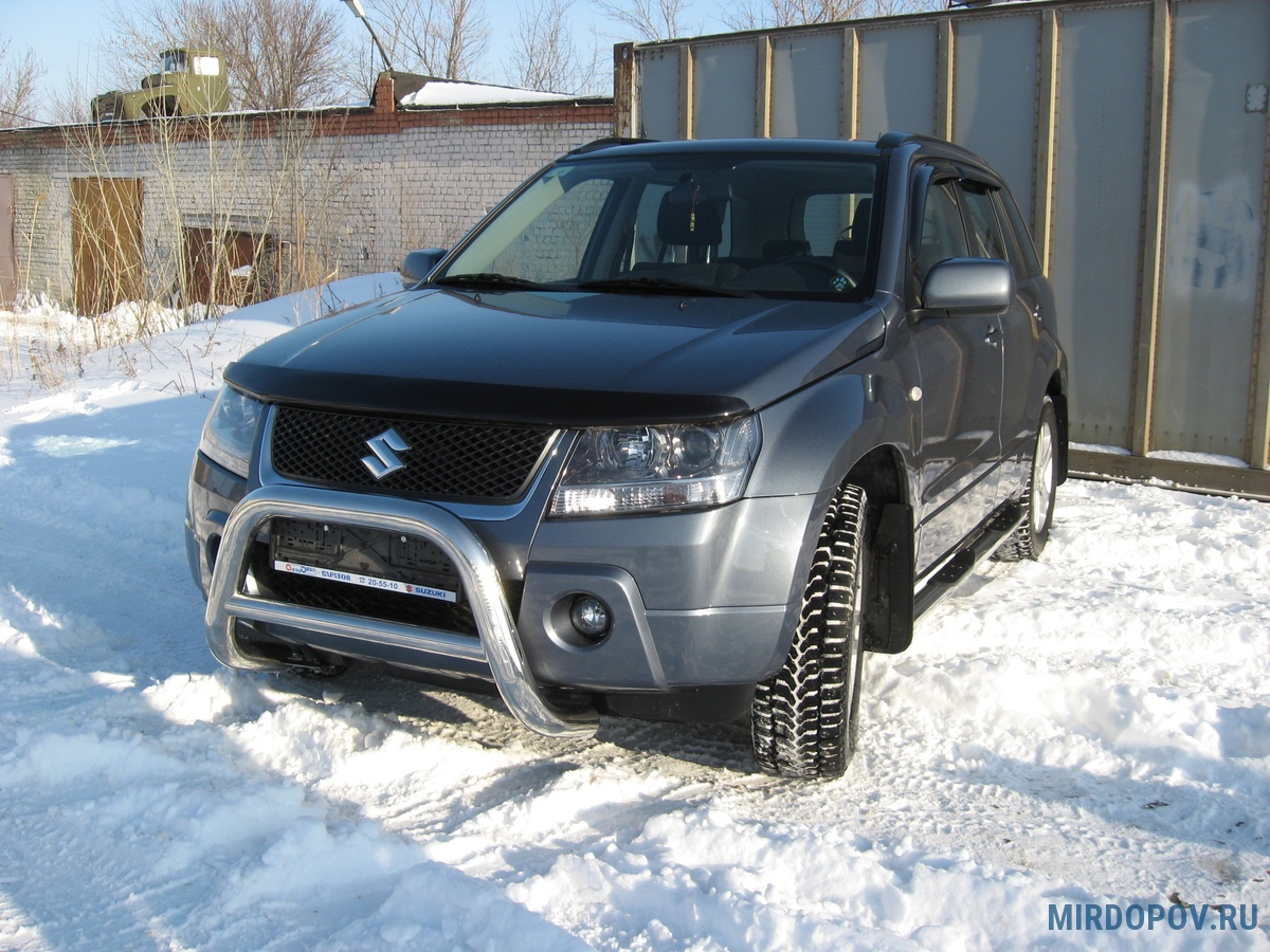 Кенгурятник d76 низкий Suzuki Grand Vitara (2005-2008) № SGV05002 - купить  по лучшей цене на mirdopov.ru