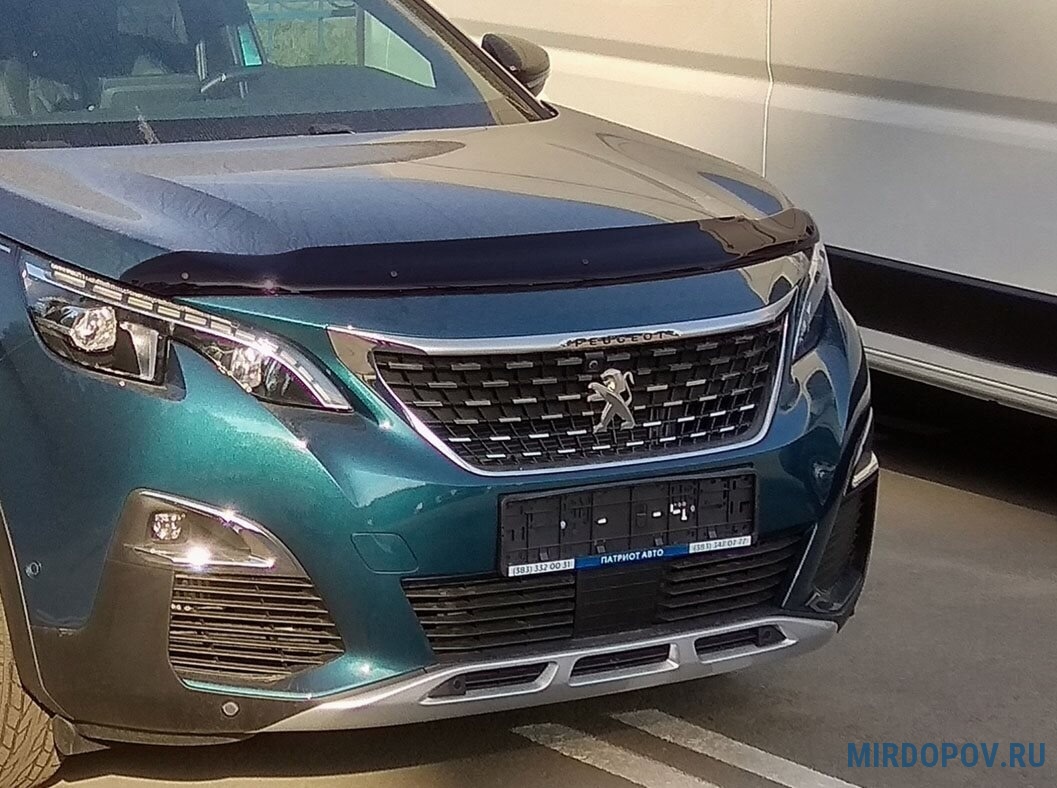 Дефлектор капота SIM для Peugeot 5008 (2016-2023) № SPE30081612 - купить по  лучшей цене на mirdopov.ru