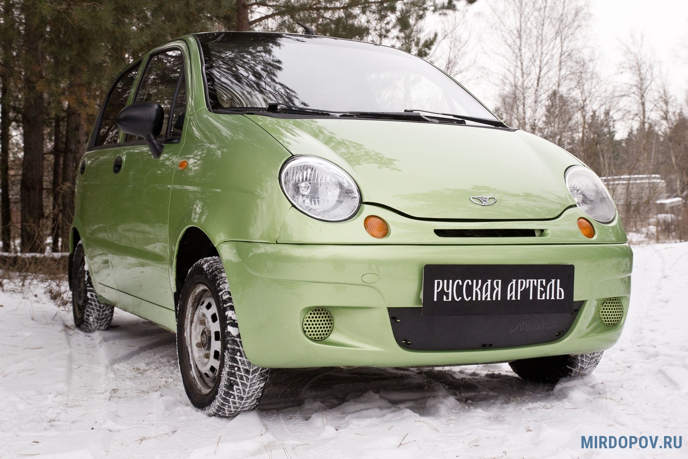 Зимняя защита радиатора Daewoo Matiz (2000-2020) № ZRDM-037702 - купить по  лучшей цене на mirdopov.ru