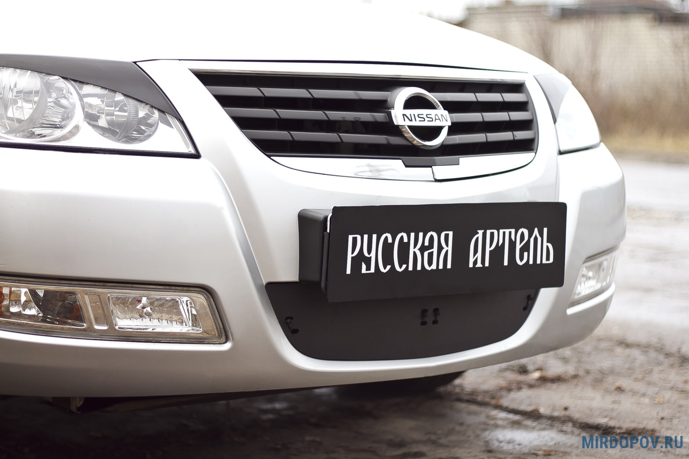 Зимняя защита радиатора Nissan Almera Classic (2006-2012) № ZRNAC-050302 -  купить по лучшей цене на mirdopov.ru