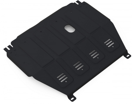 Защита картера и КПП (сталь) Автоброня для Chevrolet  Aveo (2012-2019) 1.01015.1