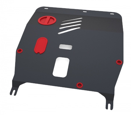 Защита картера и КПП (сталь) Автоброня для Fiat 500 (2009-2019) 1.01706.1