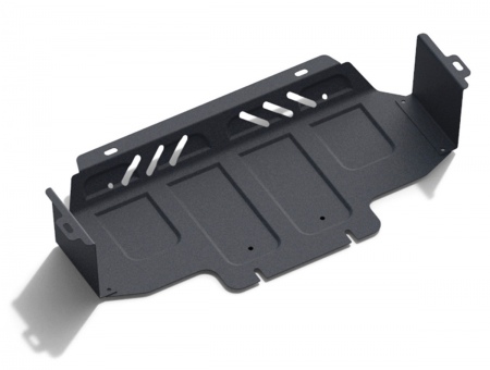 Защита радиатора (сталь) Автоброня для Kia Sorento (2006-2009) 1.02807.1