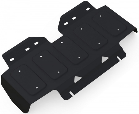 Защита радиатора (сталь) Автоброня для Nissan Patrol (2010-2020) 1.04121.1