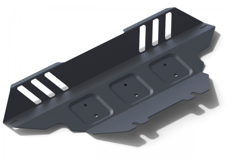 Защита радиатора (сталь) Автоброня для SsangYong Actyon sport (2012-2019) 1.05306.1