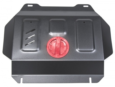 Защита радиатора и картера (сталь) Автоброня для Toyota Fortuner (2017-2025) Часть 2 1.09502.1