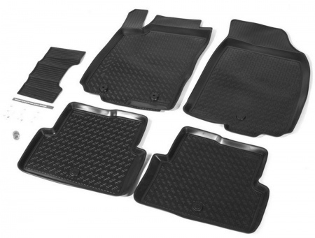 Коврики в салон полимерные Rival Chevrolet Aveo (2011-2019) 11001001