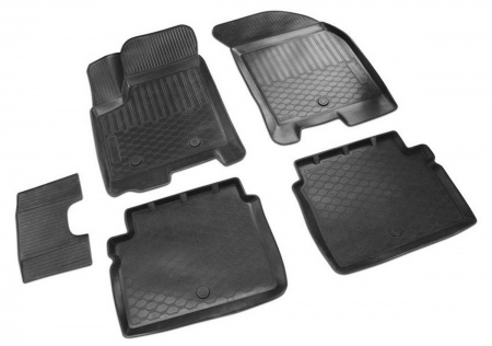 Коврики в салон полимерные Rival Chevrolet Aveo (2004-2011) 11001004