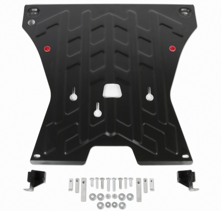 Защита картера и КПП (сталь) Автоброня для Audi Q5 (2008-2017) 111.00321.1