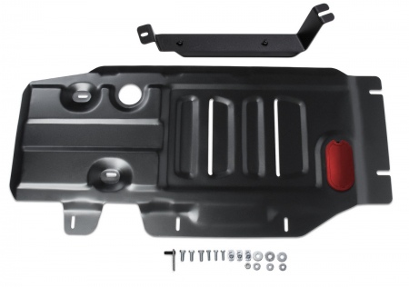 Защита КПП и РК (сталь) Автоброня для BMW X4 (2014-2018) 111.00507.1