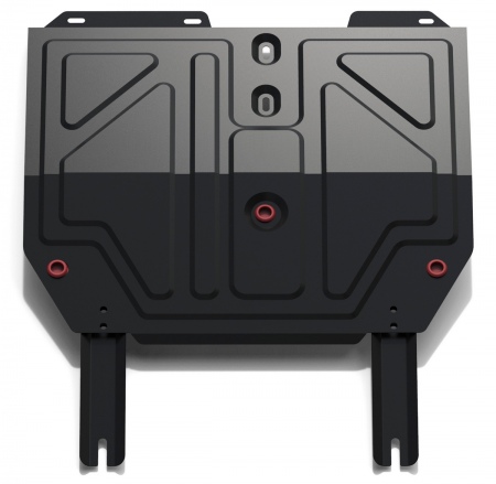 Защита картера и КПП (сталь) Автоброня для Chery Tiggo 3 (2017-2020) 111.00916.1