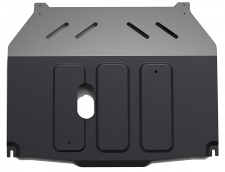 Защита картера и КПП (сталь) Автоброня для Opel Mokka (2012-2016) 111.01025.1