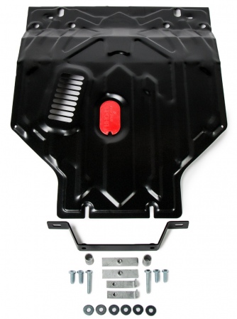 Защита картера XL и КПП (сталь) Автоброня для Daewoo Nexia (2008-2019) 111.01305.1