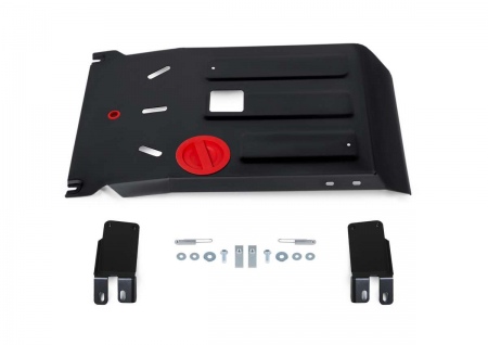 Защита картера (сталь) Автоброня для Sollers Atlant (2023-2025) 111.01601.1