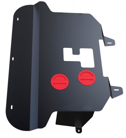 Защита картера и КПП (сталь) Автоброня для Fiat Doblo (2006-2019) 111.01702.2